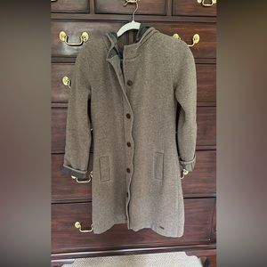 Cool wool Barbour jacket